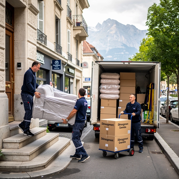 Déménagement Grenoble Lille